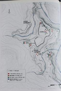 Planimetria struttura urbana Matera 1