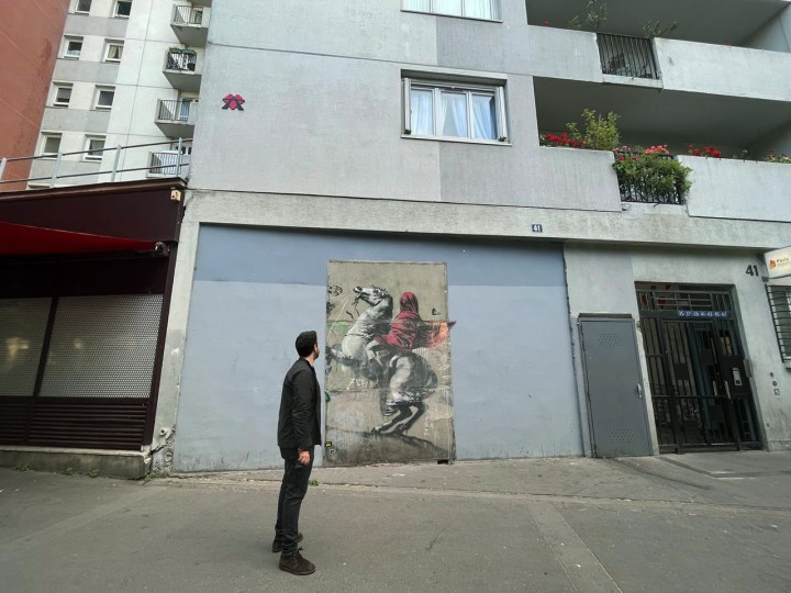Banksy a Parigi