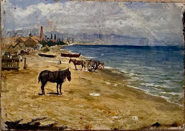 La platja de la Barceloneta_Picaso