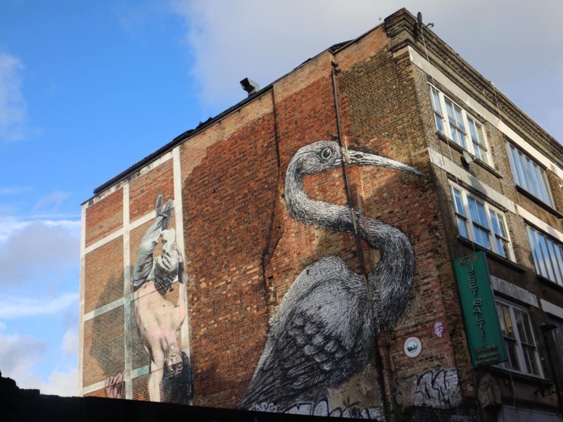 ROA e Martin Ron sui muri di Hanbury Street: due visioni, un’unica identità urbana