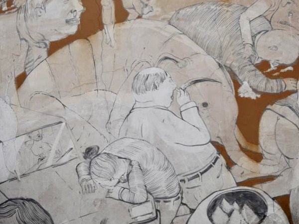 Blu ed Ericailcane al PAC di Milano: quando la street art smaschera i meccanismi del potere